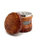 Wooden Style Grinder with windows - Cherry Wood
