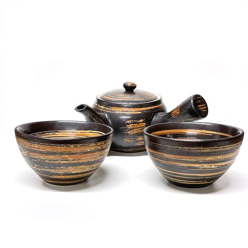 "Tokaname" O "Kyusu" Teapot - Teapot and mug set